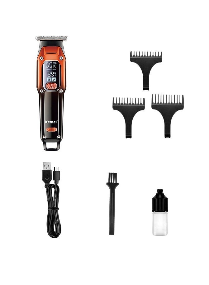 KM-658 Professional Hair Clipper With LCD Display