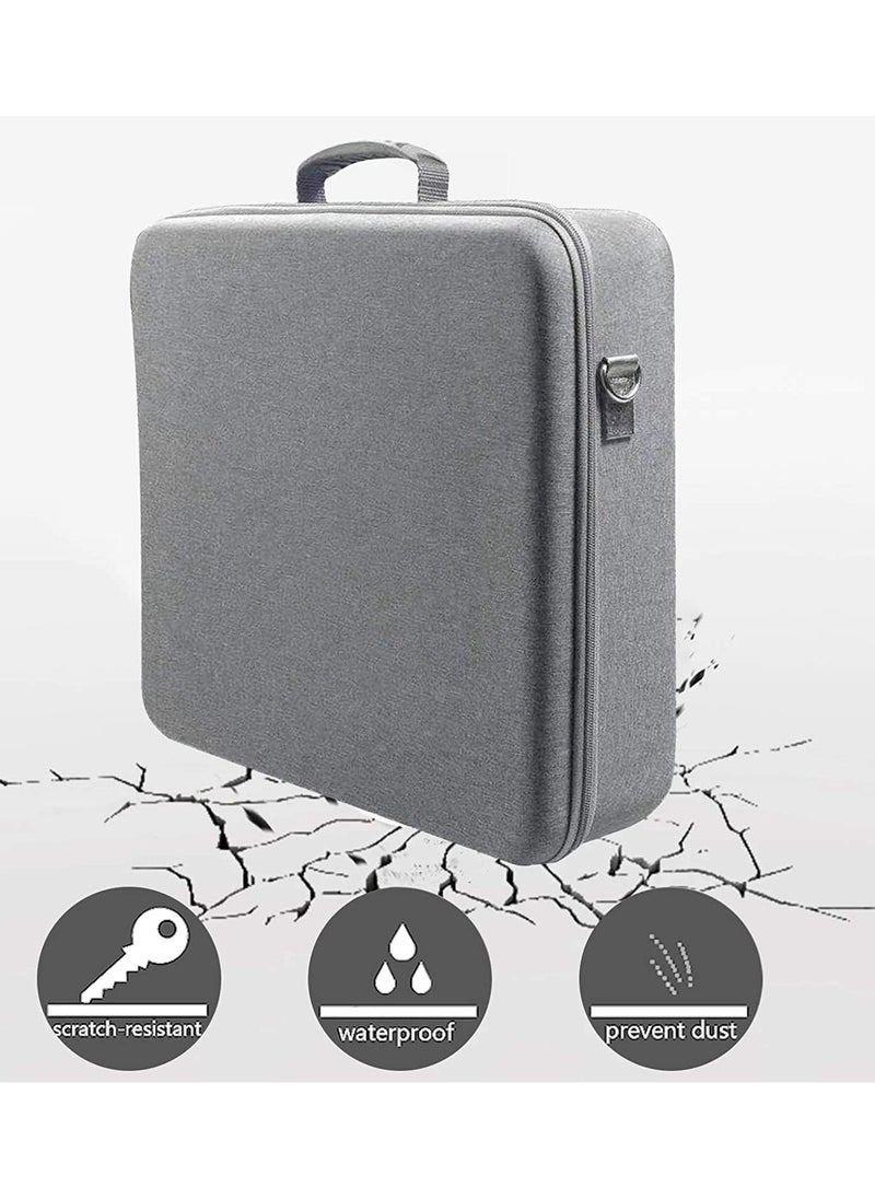 Storage Bag for PS5, Carrying Case for PS5, Carrying Case Portable Waterproof Travel Bag Fits for PS5 Models Travel Case, Hard Shell Larger Capacity Case