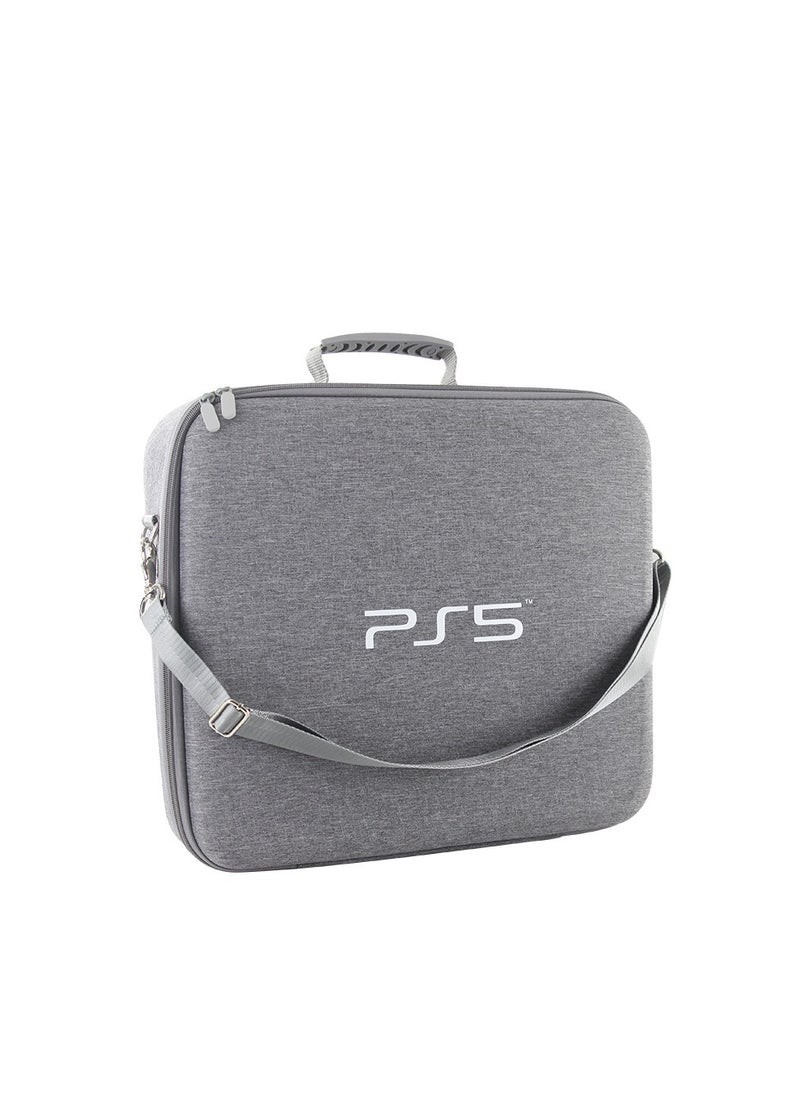 Storage Bag for PS5, Carrying Case for PS5, Carrying Case Portable Waterproof Travel Bag Fits for PS5 Models Travel Case, Hard Shell Larger Capacity Case