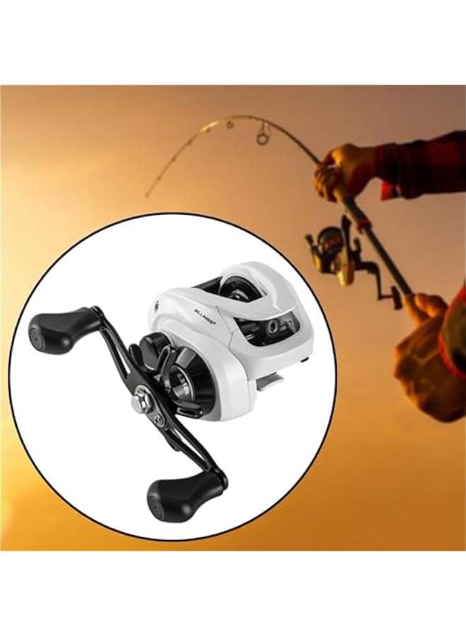 Fishing Reel Casting Reel 5.2:1 Gear Ratio Repair Baitcasting Reel Baitcaster for Streams Summer