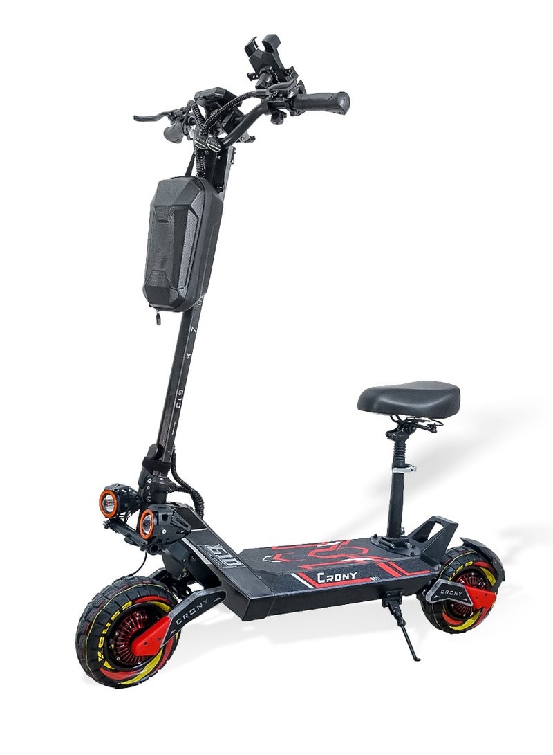 G10 Off-Road Dual Motor Electric Scooter – 1500Wx2, Speed, Range 75KM, 10