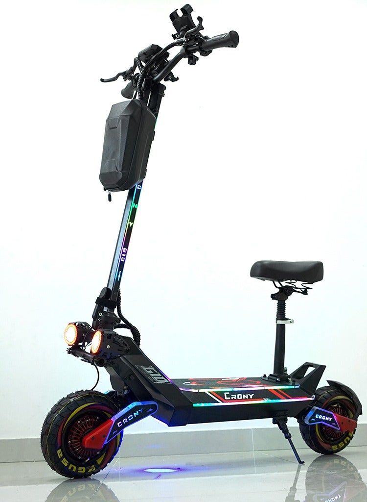 G10 Off-Road Dual Motor Electric Scooter – 1500Wx2, Speed, Range 75KM, 10