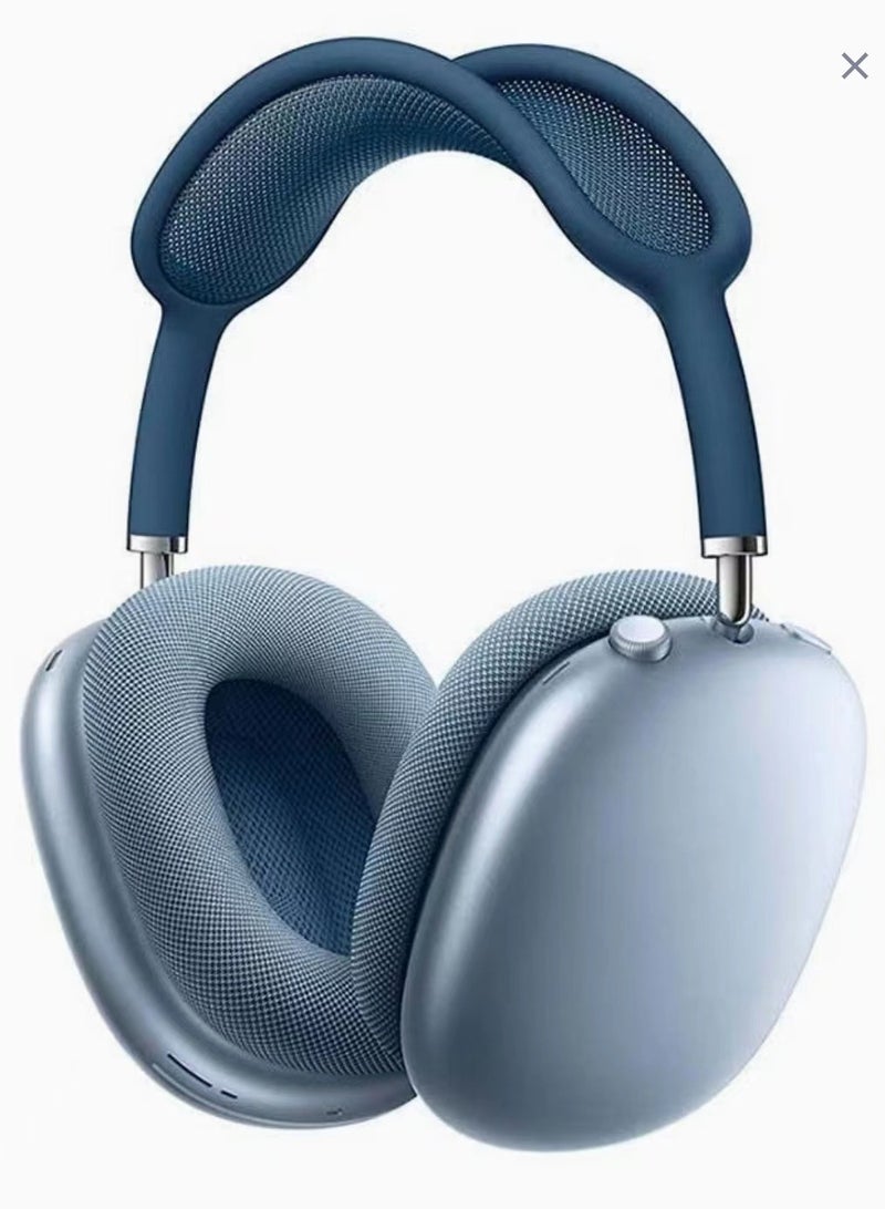 Classic Headset AP Max Over-Ear Wireless Bluetooth Headphones Active Noise Cancellation Sky Blue