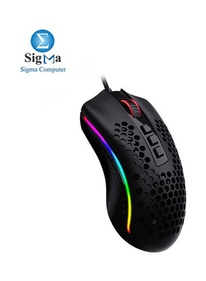 Storm Lightweight Rgb Gaming Mouse 85G Ultralight Honeycomb Shell