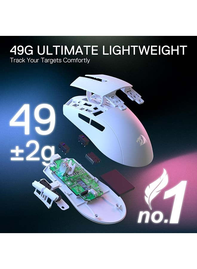 M916 PRO 3-Mode Wireless Gaming Mouse, Hype-Speed 4K Polling Rate, 49G Ultra-Light 26K DPI Gamer Mice