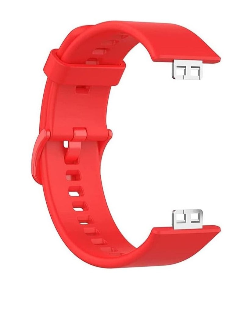 Huawei Fit Watch Band Strap Silicone Replacement Wristband With Cover