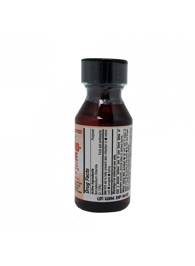 Germa Mercurochrome Antiseptic 1Oz Prevent Infection In Cuts, Scrapes And Burns Qty-3