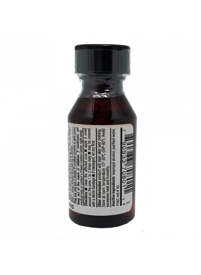Germa Mercurochrome Antiseptic 1Oz Prevent Infection In Cuts, Scrapes And Burns Qty-3