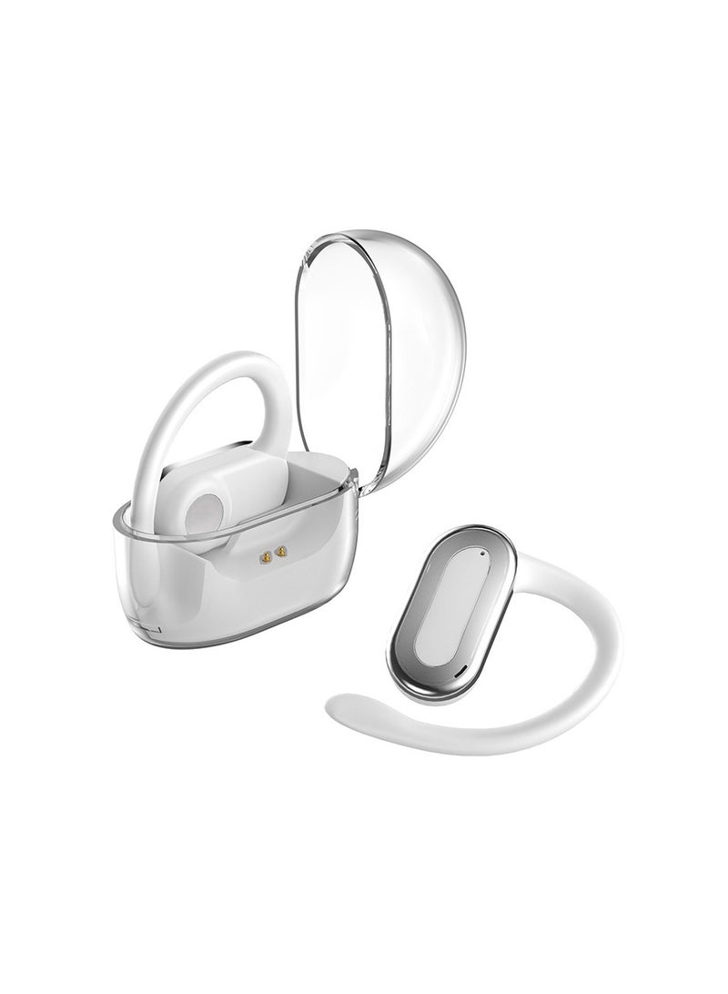 New Transparent Warehouse Bluetooth Headset with Large Power Non-In-Ear Wireless TWS Design and Ultra-Long Battery Life