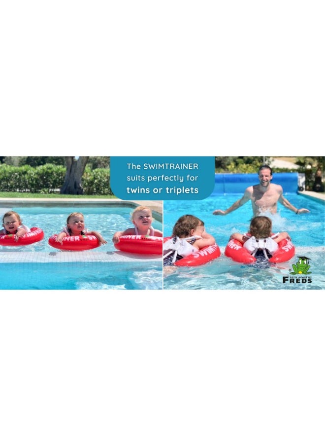 Freds Swimtrainer Red Swimring(3Month-4Years)