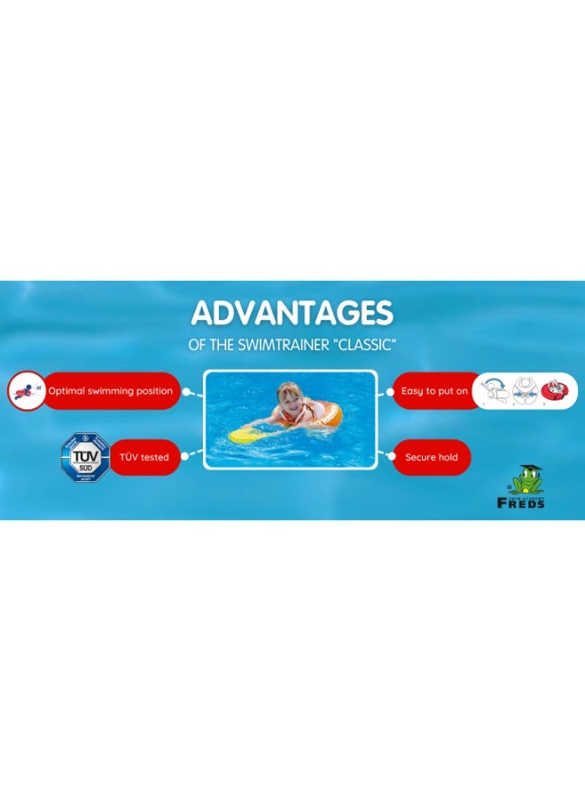 Freds Swimtrainer Red Swimring(3Month-4Years)