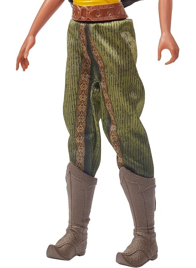 Disney Princess Raya Fashion Doll with Clothes, Shoes, and Sword, Inspired by Disney's Raya and The Last Dragon Movie, Toy for Kids 3 Years and Up