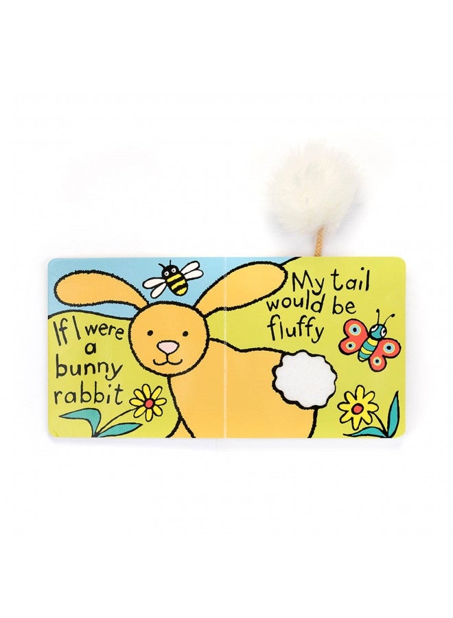 Jellycat Baby Touch And Feel Board Books, If I Were A Bunny, Beige