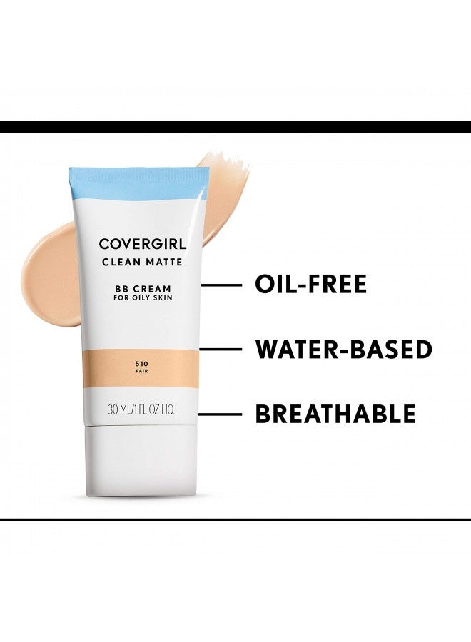 Covergirl Clean Matte Bb Cream Medium/Deep 550 For Oily Skin, (Packaging May Vary) - 1 Fl Oz (1 Count)