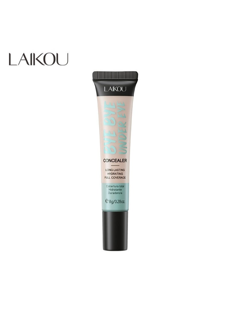 LAIKOU Full Coverage Eye Concealer Cream Covers Dark Circles Flawless Face Best Makeup