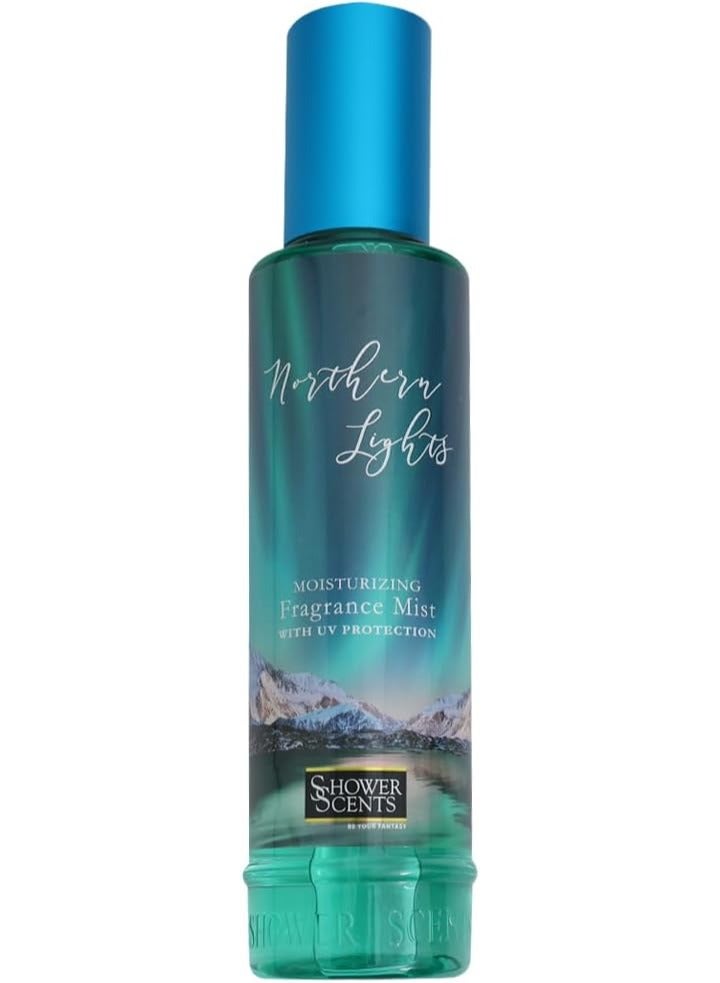 Shower Scents Northern Light's Moisturizing Fine Fragrance Body Mist With Hyaluronic Acid, Pro - Vitamin B5 and UV Protection 250ml