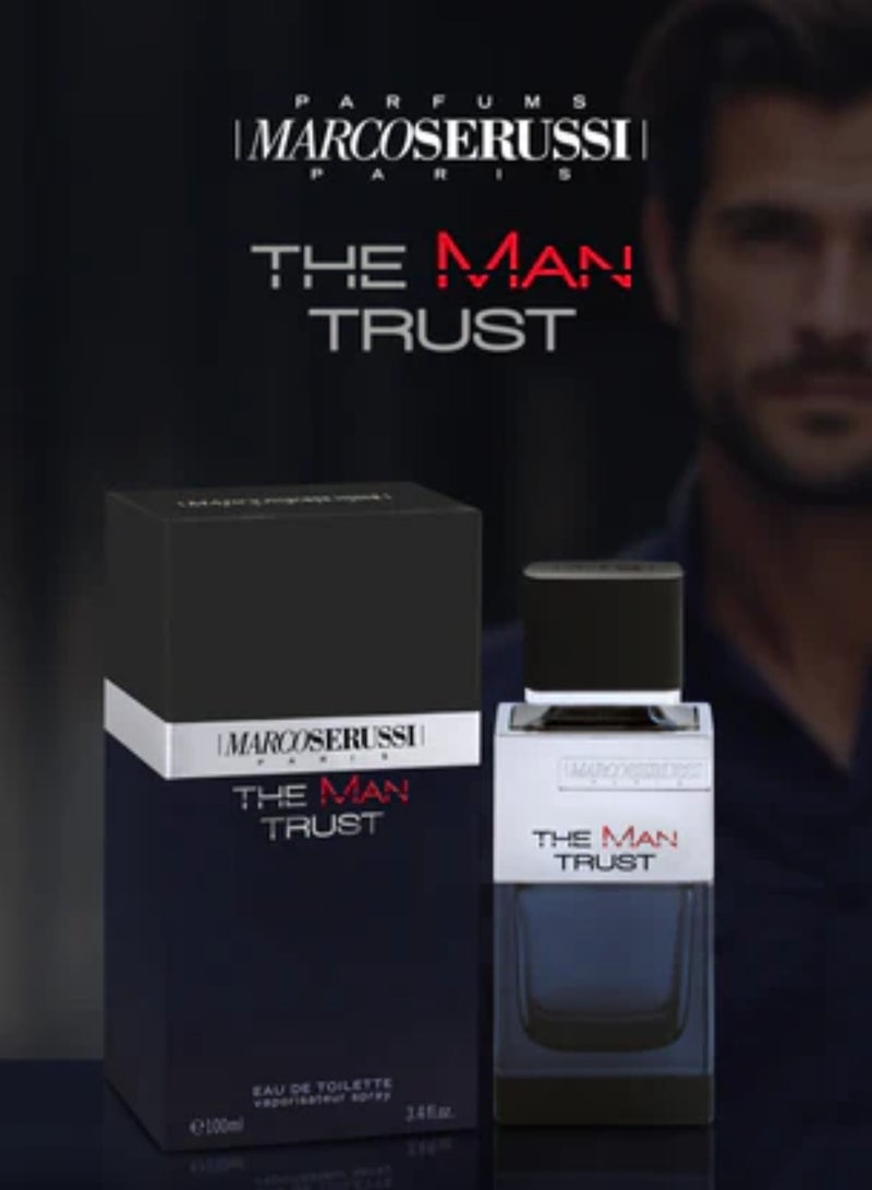 MARCO SERUSSI THE MAN TRUST EDT MEN 100 ML