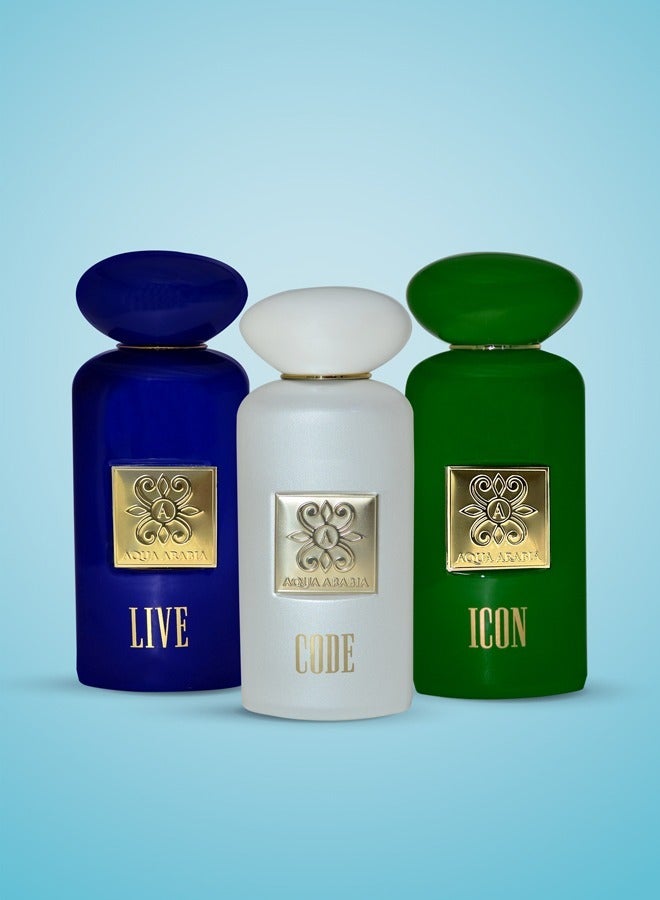 Aqua Arabia Icon Perfume for Men Eau De Parfum 100ml