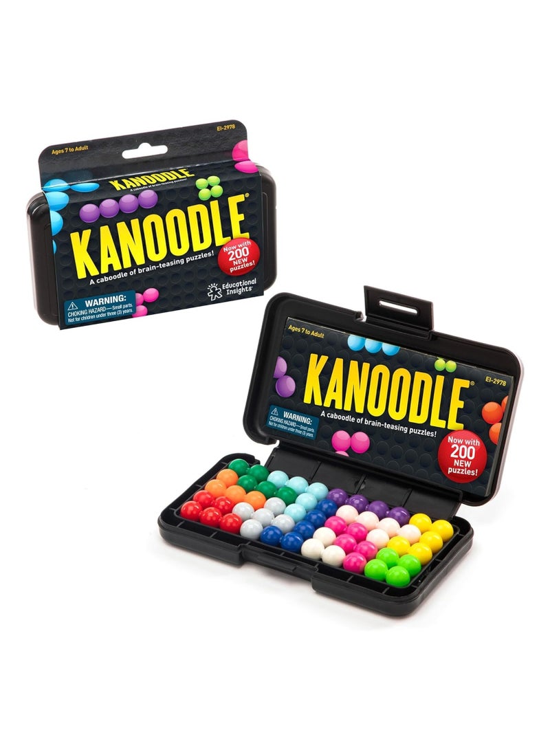 Kanoodle | Brain Twisting 3-D Puzzle Game for Kids & Adults | Featuring 200 Brain Games