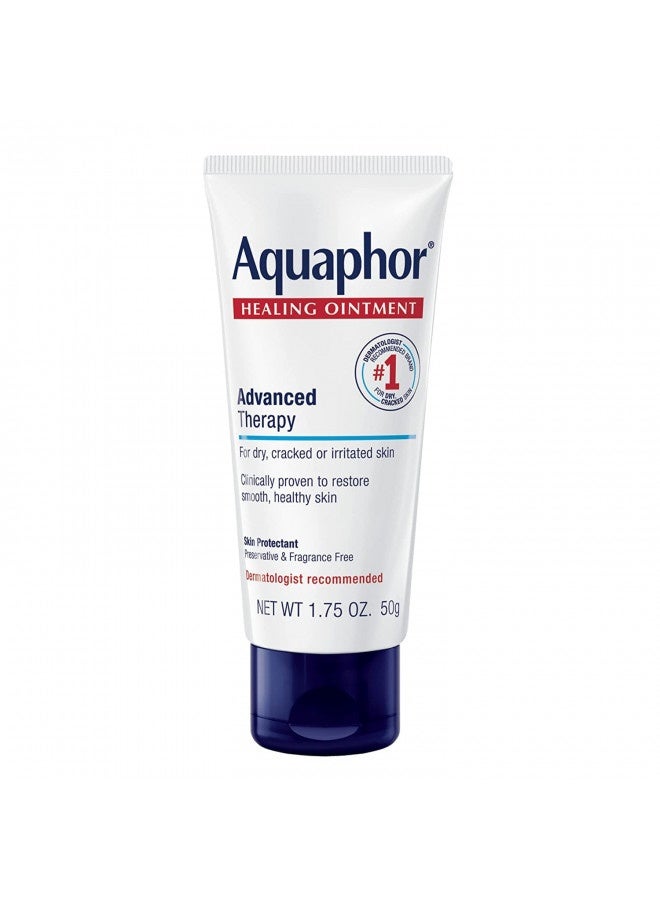 Aquaphor Healing Skin Ointment Advanced Therapy, 1.75 Oz (Pack Of 2)