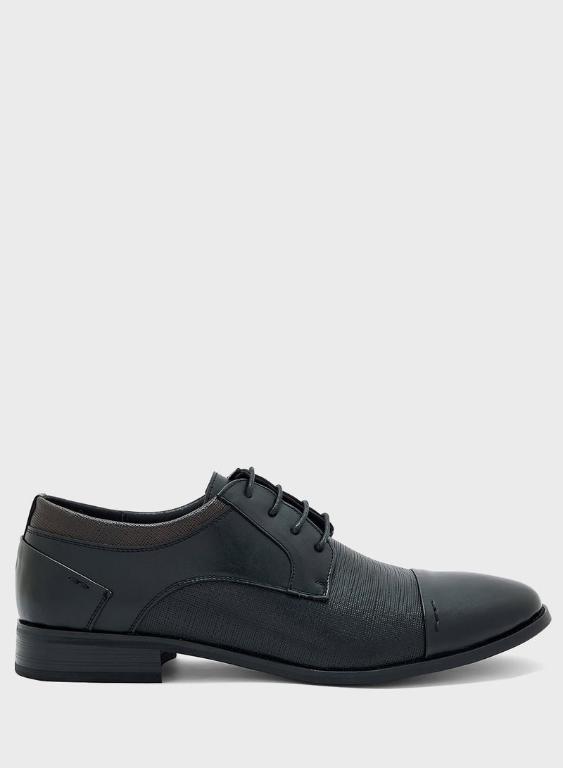 Textured Formal Lace Ups