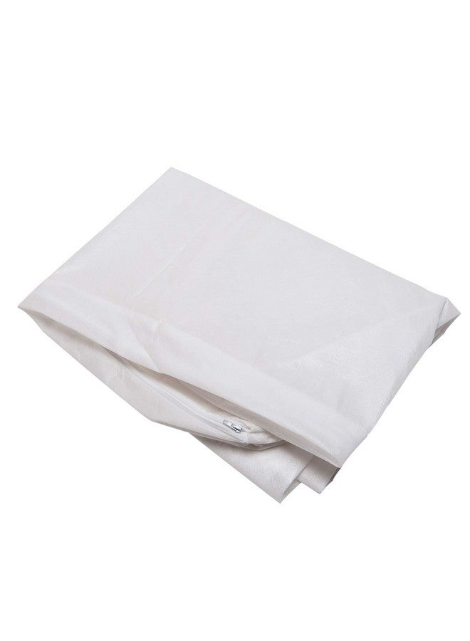 Dog Bed Liner WaterResistant Foam Mattress Protector Cover  White, Jumbo (XLarge)