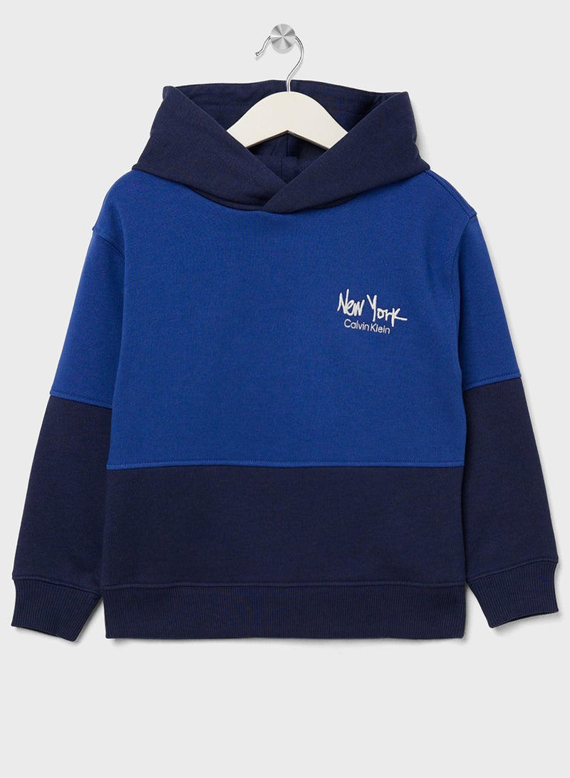 Kids Colorblock Hoodie