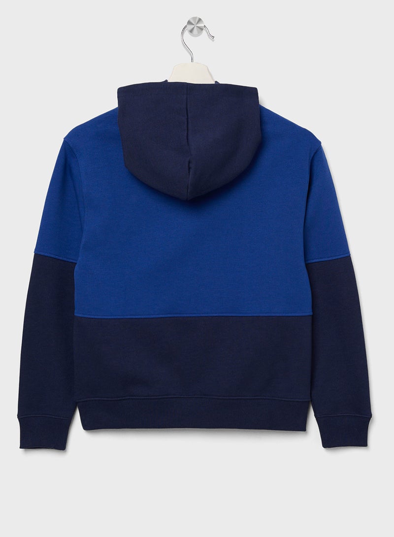 Youth Colorblock Hoodie