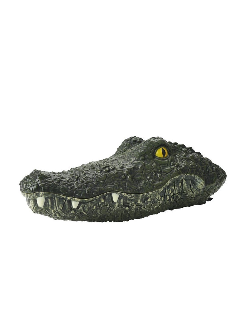 Children's Electric Remote Control Crocodile Remote Control Boat Simulation Floating On Water Parody Toy