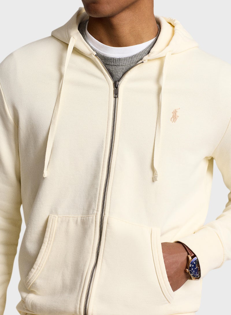 Loopback Fleece Full-Zip Hoodie