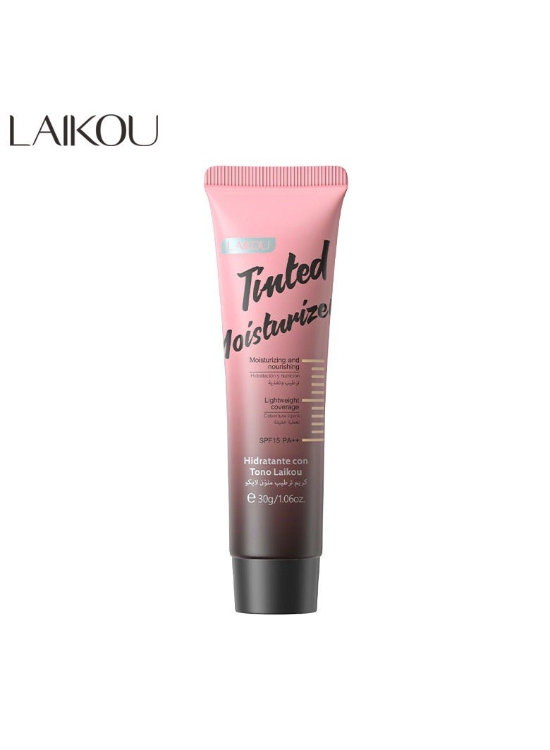 LAIKOU Tinted Face Cream 30g Improves Complexion, Moisturizes, and Prevents Makeup in 110 Ivory Color