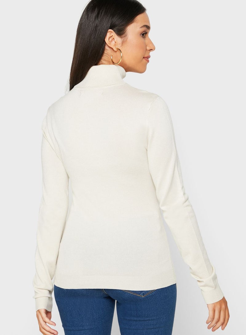 Roll Neck Top