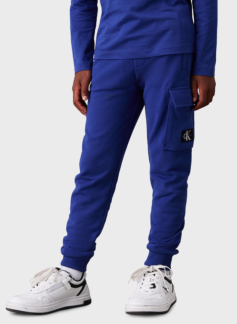 Kids Badge Relaxed Sweatpants