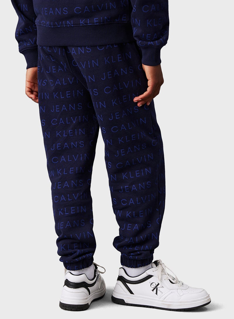 Kids All Over Printed Joggers