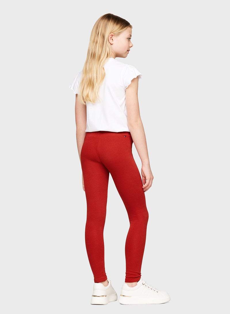 Youth Logo Leggings