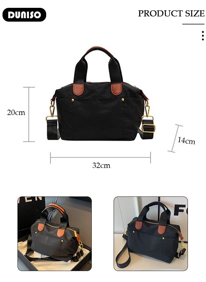 Fashion Shoulder Bag for Women, Crossbody Bag with Adjustable Strap for Women's, Large Capacity Tote Bags Top Handle Satchel, Outdoor Travel Handbag for Ladies