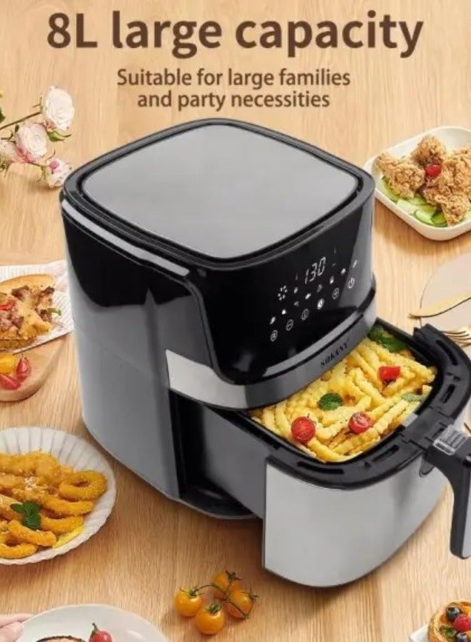 Sokany 8L Digital Air Fryer, Works with Bluetooth and WiFi SK-ZG-8042