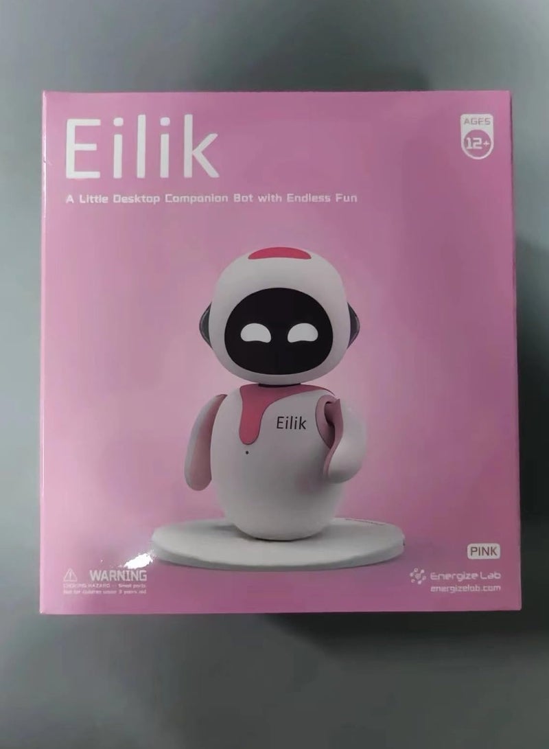 Eilik Pink, A Desktop Companion Robot with Emotional Intelligence Multi Robot Interactions