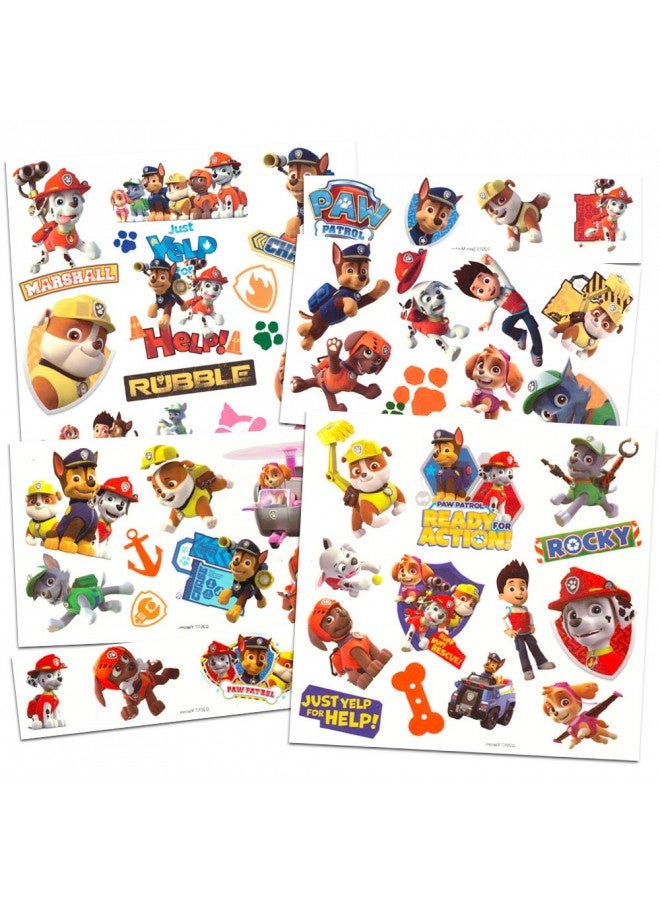 Paw Patrol Tattoos Party Favors Costume Set -- 100 Temporary Tattoos