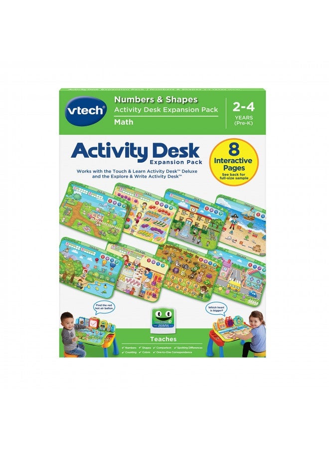 Vtech Touch And Learn Activity Desk Deluxe Expansion Pack - Numbers And Shapes