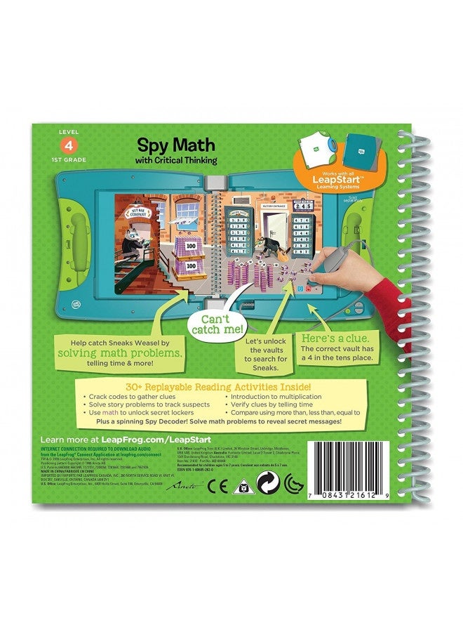 Leapfrog Leapstart 1St Grade Activity Book: Spy Math And Critical Thinking, 5 Years To 7 Years