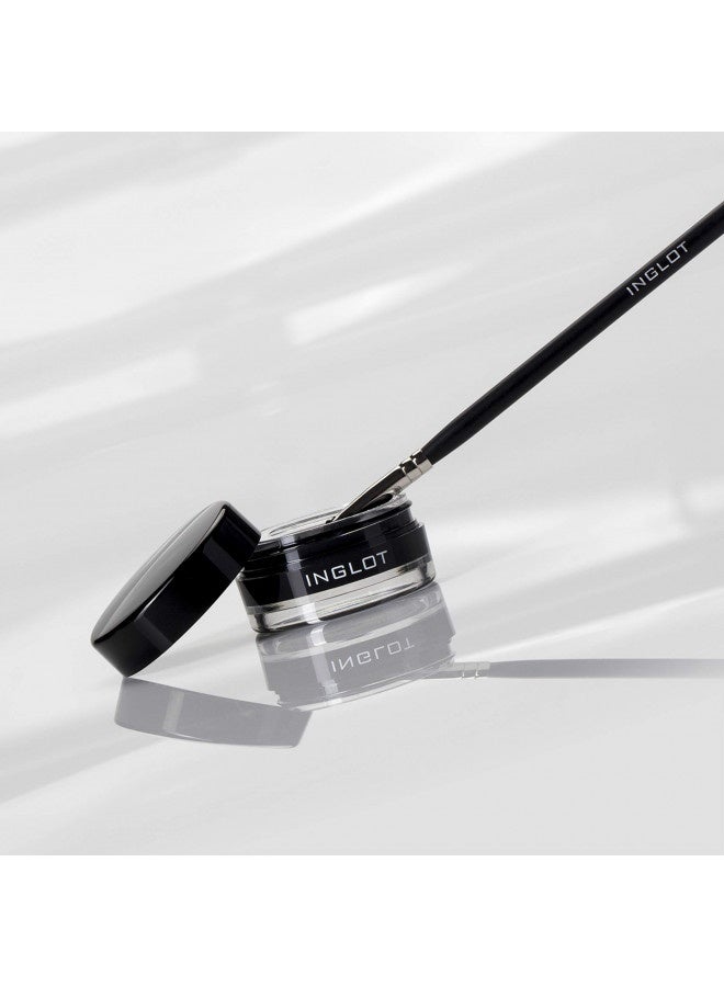 Inglot Amc Eyeliner Gel 77 | Gel Eyeliner Matte | Black Eyeliner | High Intensity Pigments | 5.5 G | 0.19 Us Oz