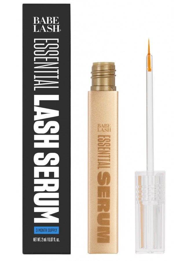 Babe Lash Essential Lash Serum - Fuller And Longer Looking Eyelashes, Lash Enhancing Serum, For Natural Lashes And Lash Extensions, 2Ml, 3-Month Supply