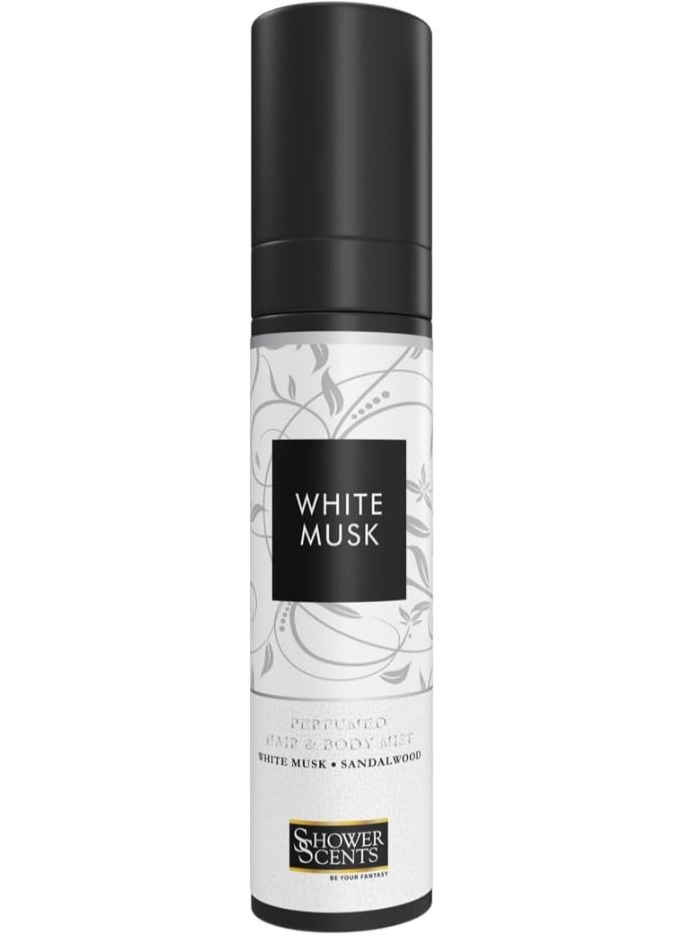 Shower Scents White Musk Perfumed Hair and Body Mist 150ml