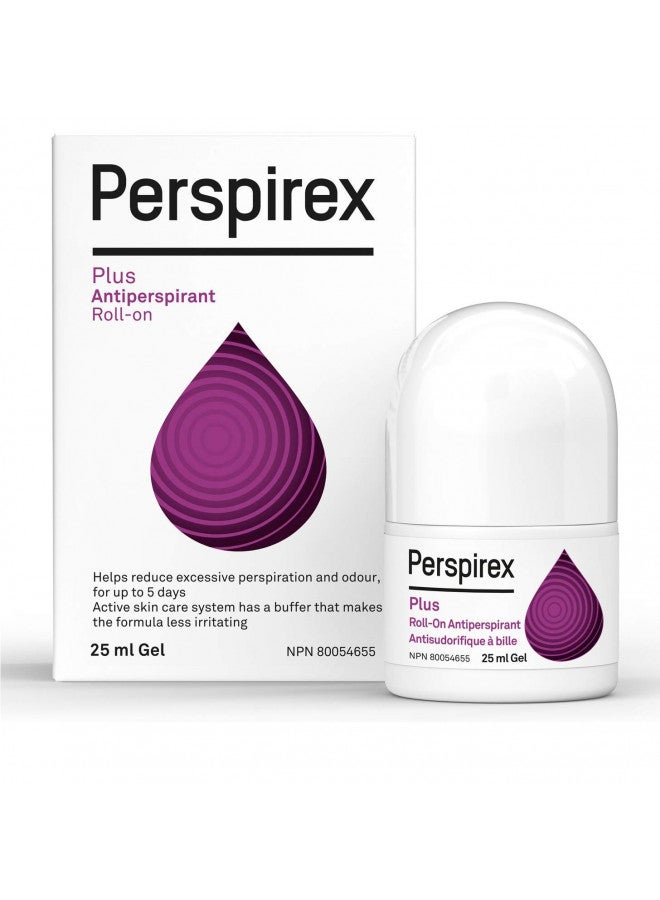 Perspirex Plus Clinical Strength Deodorant for Women and Men with Excessive Sweating Unscented Antiperspirant