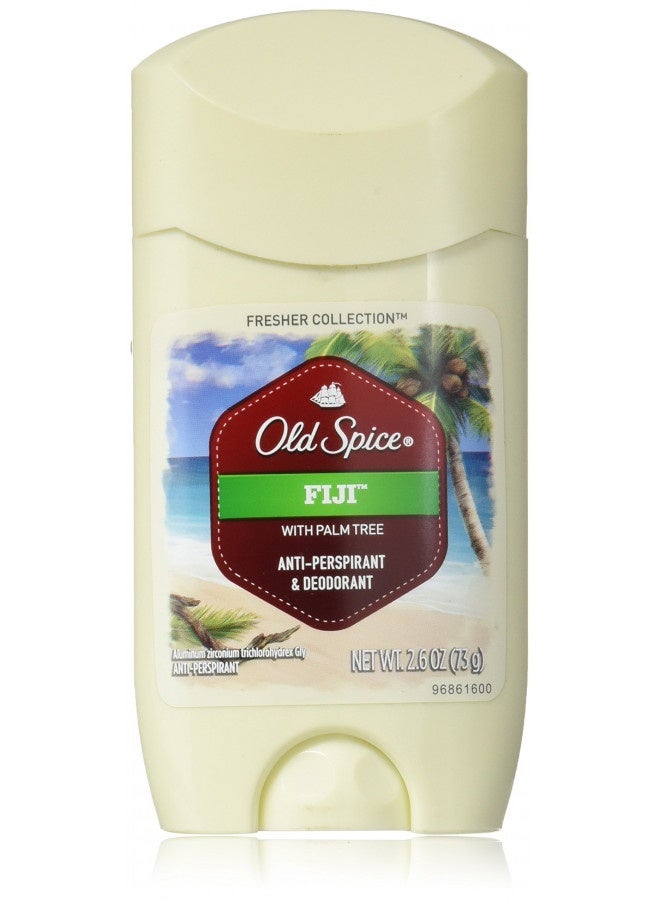 Old Spice Fresh Collection Invisible Solid Antiperspirant/Deodorant, Fiji - 2.6 oz