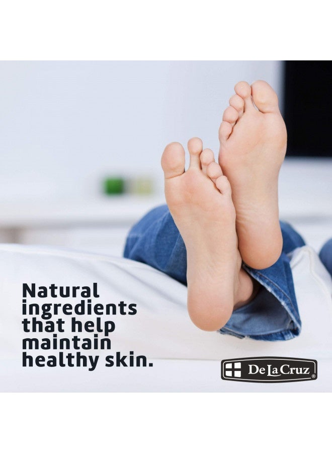 De La Cruz Arnica Salve, Foot Cream For Dry And Cracked Feet And Moisturizing Hand Salve For Dry Hands, 24 Hour Moisture For Dry And Rough Skin (2 Ounces - 2 Jars)