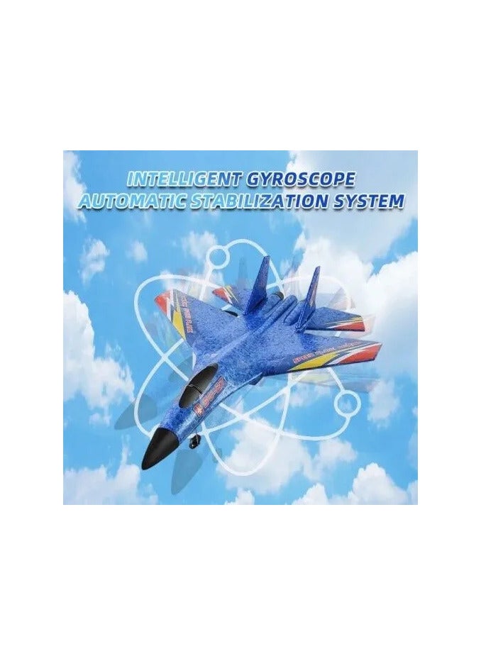 RC Aircraft SU-27 2.4GHZ Radio Remote Controlled Glider Fighter Plane Airplane For Children 14+ Ages