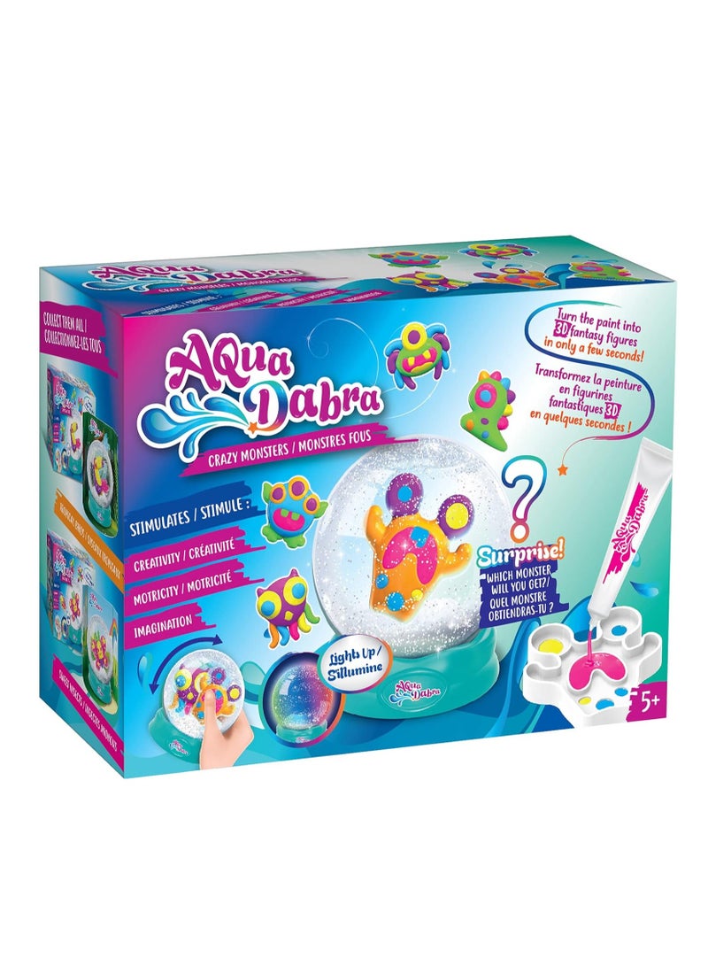 Aqua Dabra Crazy Monsters Water Globe