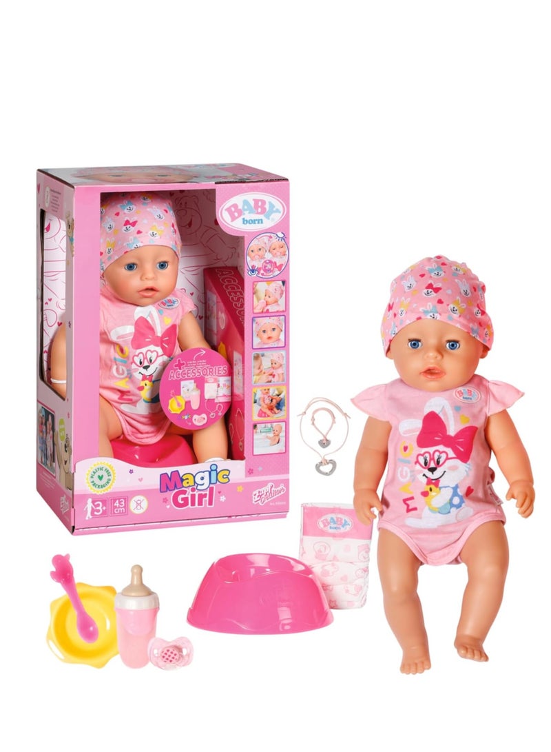 Baby Born Doll Magic Girl 43cm ZPF-835005